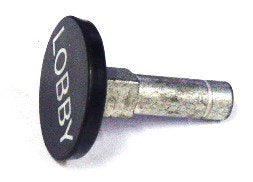 BUTTON, WITH METAL STEM, 7/8 DIAMETER, MARKED LOBBY OTIS 323BP1