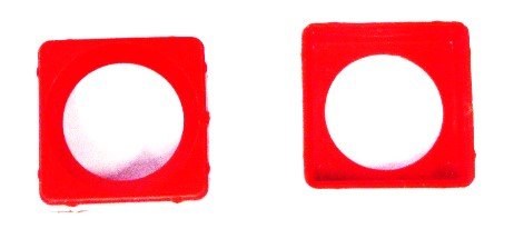 COLLAR, SWITCH, KEYED, O-B160 SERIES, RED OTIS # 396XB2