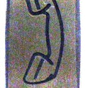 HANDLE, PHONE BOX COVER, STAINLESS STEEL
