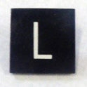 BUTTON, 7/8 SQUARE, MARKED L OTIS # 323AS2