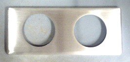 FACEPLATE, HALL LANTERN, INTERMEDIATE, STAINLESS STEEL  OTIS # 147KJ23