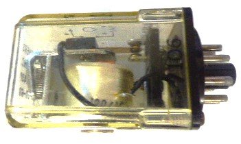 RELAY, POWER, SPDT, 120 VAC, 10A 8 PIN OCTAL, STRUTHERS-DUNN # 214XAK46P