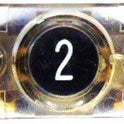 BUTTON, CAR, SPECIFY MARKING, 120 VAC,  COMPLETE, OTIS # 7069Y