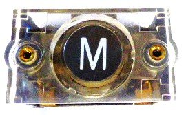 BUTTON, CAR, SPECIFY MARKING, 120 VAC,  COMPLETE, OTIS # 7069Y
