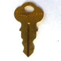 KEY, CHICAGO, USED ON KEYED STOP/RUN SWITCHES AND OTHERS DOVER # H2011