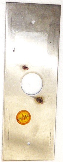 PLATE, COVER, HALL, TERMINAL, SS, FLAT OTIS # 147JF3-3