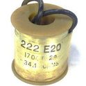 COIL, 34.1 OHMS, 1700 TURNS 39 WIRE, 34.1 OHMS, 2 LEADS, OTIS # 222E20