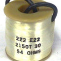 COIL, 54 OHMS, 2150T30, 9/16 I.D. X 1 5/16 O.D. X 1 21/64 L OTIS # 222E22