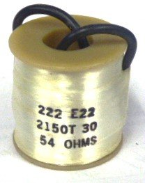 COIL, 54 OHMS, 2150T30, 9/16 I.D. X 1 5/16 O.D. X 1 21/64 L OTIS # 222E22