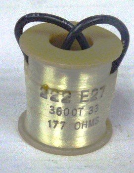 COIL, 177 OHMS, 3600T33, 9/16 I.D. X 1 5/16 O.D. X 1 21/64 L OTIS # 222E27