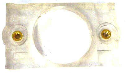 BEZEL, PLATE, LUCITE, USED WITH 7069Y  (O-B256) BUTTONS OTIS # 386BNM1