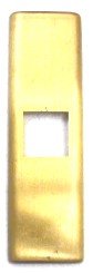 PLATE, COVER, HALL, TERMINAL, BRONZE, FORMED OTIS # 147FD1-7