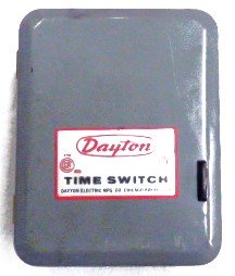SWITCH, TIME, 24 HOURS, 110/125  VAC MOTOR, DAYTON # 6X79A
