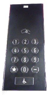 STATION, DESTINATION DESPATCH, FLAT BLACK FINISH, AS SHOWN KONE POLARIS