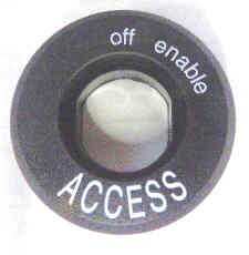 COLLAR, KEY SWITCH, ACCESS, MARKED OFF-ENABLE OTIS # AAA340BT4