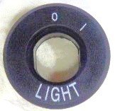 COLLAR, KEY SWITCH, LIGHT MARKED O-1 OTIS # AAA340BT17
