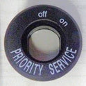 COLLAR, KEY SWITCH, PRIORITY SERVICE, MARKED OFF-ON OTIS # AAA340BT1