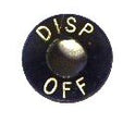 COLLAR, SWITCH, KEYED OR TOGGLE, BLACK, MARKED DISP-OFF OTIS # 239J4