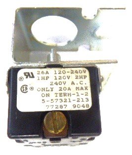 SWITCH, 2 POSITION, 25A, ROTARY USED IN 106734 KEY SWITCH ASSEMBLIES
