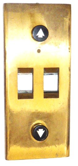 PLATE, COVER, HALL, ROTODIAL, DUAL INTERMEDIATE, BRONZE, FORMED