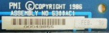 BOARD, CIRCUIT, PMI, I/O, 16 MODULES TIII DOVER # 6300AC1
