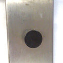 PLATE, COVER, HALL, TERMINAL, STAINLESS STEEL, 7 3/4 X 2 1/2