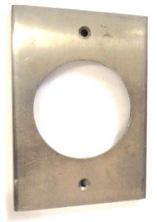 FACEPLATE, HALL LANTERN, TERMINAL, STAINLESS STEEL