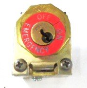 SWITCH, KEYED, FIRE SERVICE, KEY OUT AT 12, ACTUATED AT 3 SA KEY