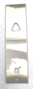 PLATE, HALL STATION, SINGLE BUTTON, S.S. USED WITH SCHINDLER 321A FIXTURES