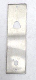PLATE, HALL STATION, SINGLE BUTTON, S.S. USED WITH SCHINDLER 321A FIXTURES