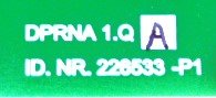 BOARD, CIRCUIT. PCBA DPRNA 1.Q A POSITION INDICATOR SCHINDLER # 226533