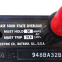 RELAY, OVERLOAD, SOLID STATE 3 PHASE, 30 AMP,  FURNAS # 948BA32B