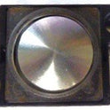 BUTTON, STAINLESS, BLUE LED, 24-120 VOLT, AS SHOWN INNOVATION PB SERIES