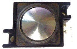 BUTTON, STAINLESS, BLUE LED, 24-120 VOLT, AS SHOWN INNOVATION PB SERIES