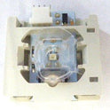BLOCK, CONTACT. 24 VDC, 1 N.O. CONTACT, PUSHBUTTON, BLUE LED