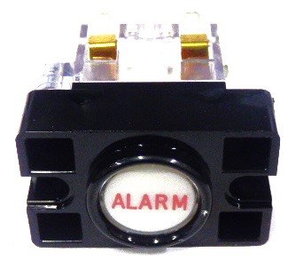 BUTTON, ADAMS REPLACEMENT, MARKED ALARM ADAMS D-455A SERIES