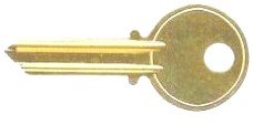KEY, OTIS GB, VINTAGE FIXTURES, YALE 14398 OTIS #  VP-797050.