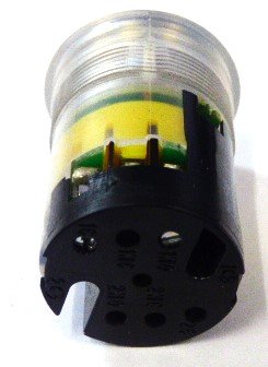 PUSHBUTTON, STAINLESS, FLAT, RED LED SCREW CONNECTED 6 VDC  OTIS AAA23500BY5