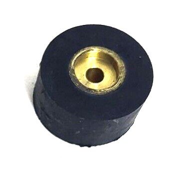 ROLLER, RUBBER, LIMIT SW, BRASS INSERT 15/8 O.D. X 3/4, 1/4 BORE OTIS # 456EE1