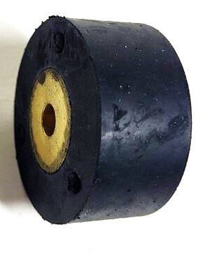 ROLLER, RUBBER, LIMIT SW, BRASS INSERT 15/8 O.D. X 3/4, 1/4 BORE OTIS # 456EE1