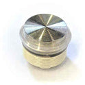 BUTTON, SS,  FLAT PROJECTING YEL/GRN LED CLEAR RING, 24 VDC OTIS # AAA23500CH10