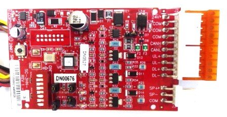 BOARD, CIRCUIT, SERIAL HALL CALL NODE,  MCE # SC-3HN REV1-3