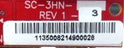 BOARD, CIRCUIT, SERIAL HALL CALL NODE,  MCE # SC-3HN REV1-3
