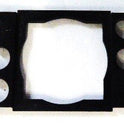 BEZEL, AS SHOWN, USED WITH INNOVATION KEYED SWITCHES