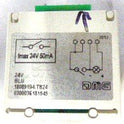 BUTTON, SS, BLUE LED, BLANK COMPLETE AS SHOWN TKE # 9728533 & 989529