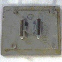 INSERT, METAL, UP ARROW SYMBOL 7069AF SERIES OTIS # AAA250G1-UP ARROW
