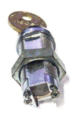 SWITCH, KEYED, 2 POSITION, MAINTAINED, REMOVE AT 12 & 3, MEDECO KEY RO3E