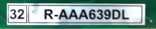 ANNUNCIATOR, COMPLETE, COMPASS, GREEN LEDS, GRAY LENS  OTIS # 32-R-AAA639DL8
