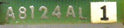 BOARD, CIRCUIT, VIP-260 CONTROL OTIS # A8124AL1