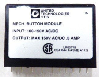 MODULE, MECHANICAL BUTTON 100-150 V AC/DC OTIS # ABA26800A2
